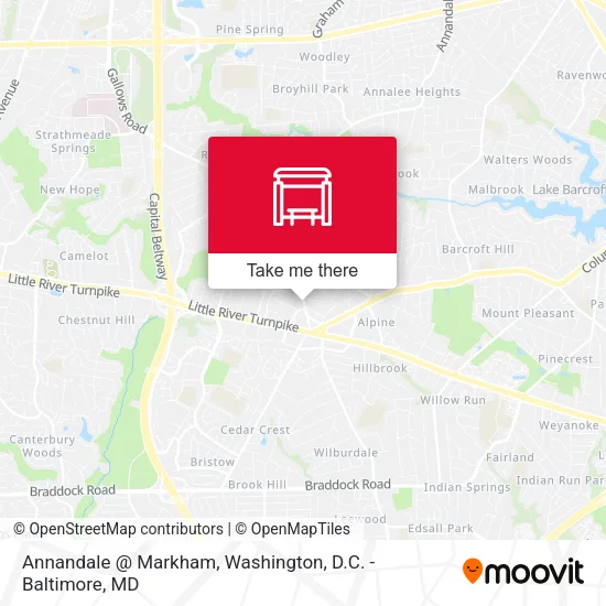 Annandale @ Markham map