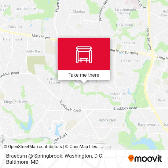 Braeburn @ Springbrook map
