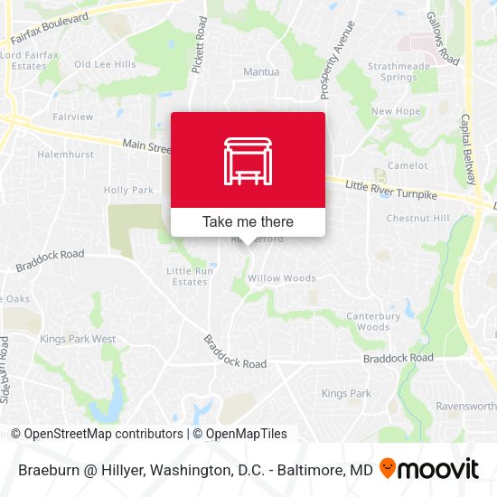 Braeburn @ Hillyer map