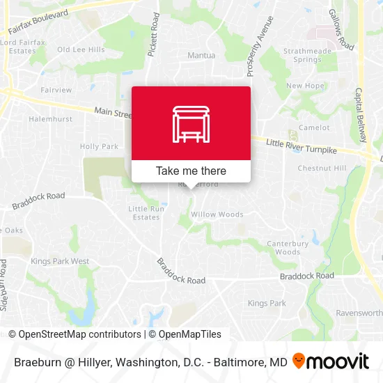 Braeburn @ Hillyer map