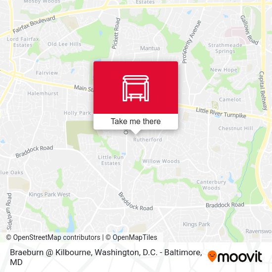 Braeburn @ Kilbourne map