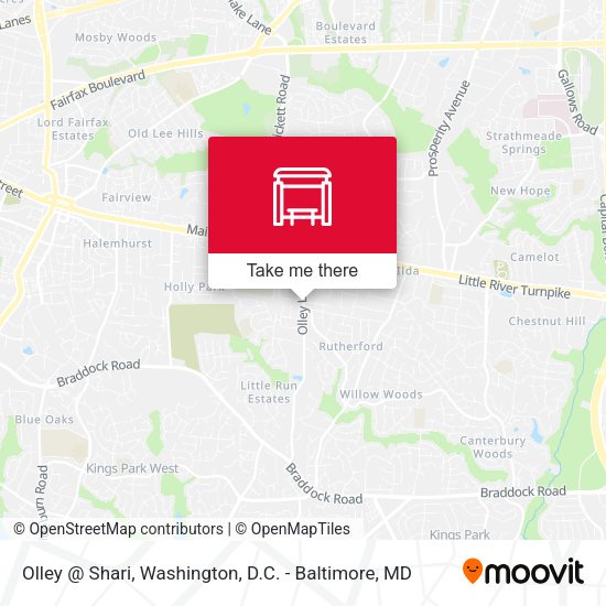Olley @ Shari map