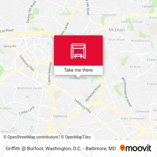 Griffith @ Burfoot map