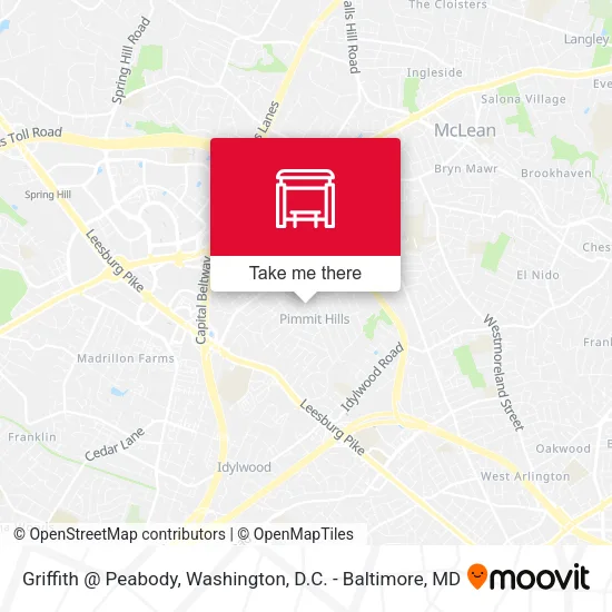 Griffith @ Peabody map