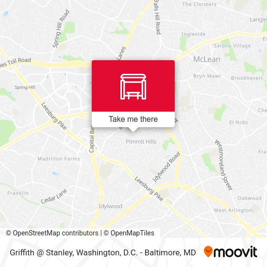 Griffith @ Stanley map