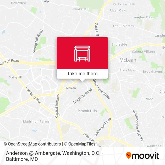 Mapa de Anderson @ Ambergate