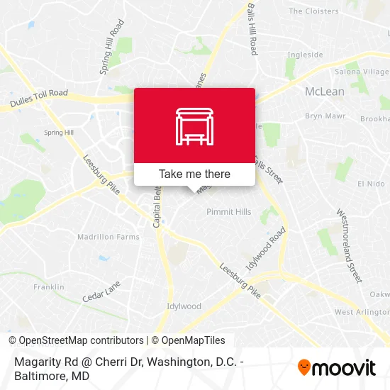 Magarity Rd @ Cherri Dr map