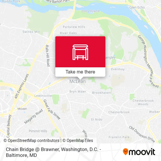 Chain Bridge @ Brawner map