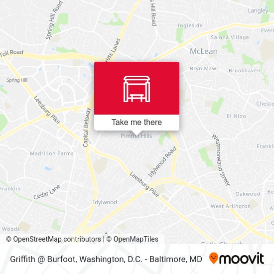 Griffith @ Burfoot map