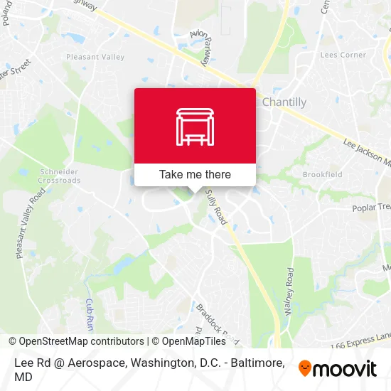 Lee Rd @ Aerospace map