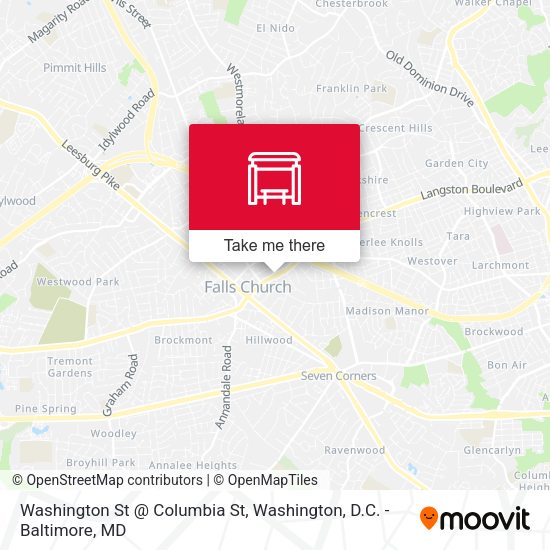 Mapa de Washington St @ Columbia St
