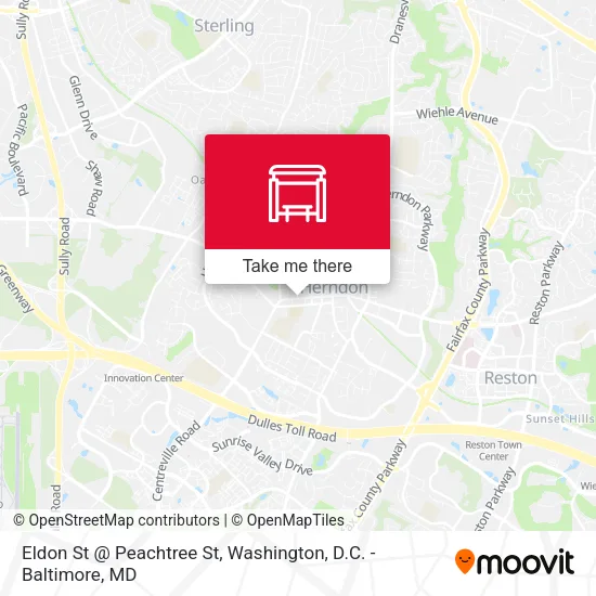 Eldon St @ Peachtree St map