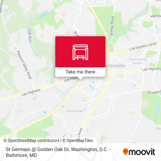 St Germain @ Golden Oak Dr map