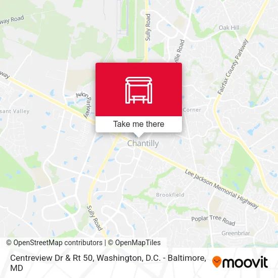 Mapa de Centreview Dr & Rt 50