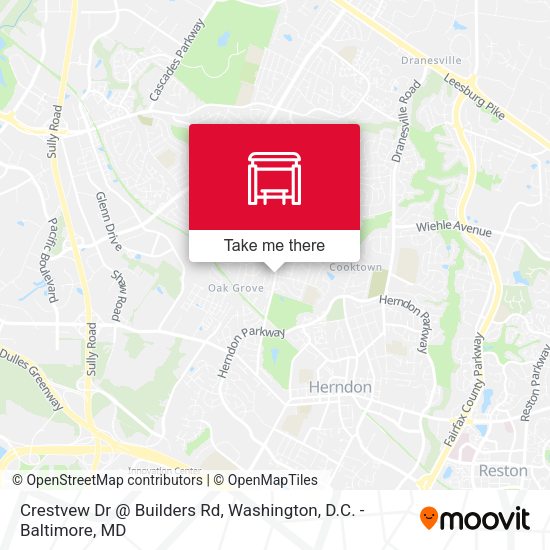 Crestvew Dr @ Builders Rd map
