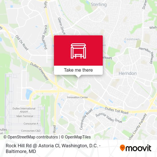 Mapa de Rock Hill Rd @ Astoria Cl