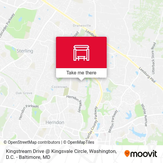 Kingstream Drive @ Kingsvale Circle map