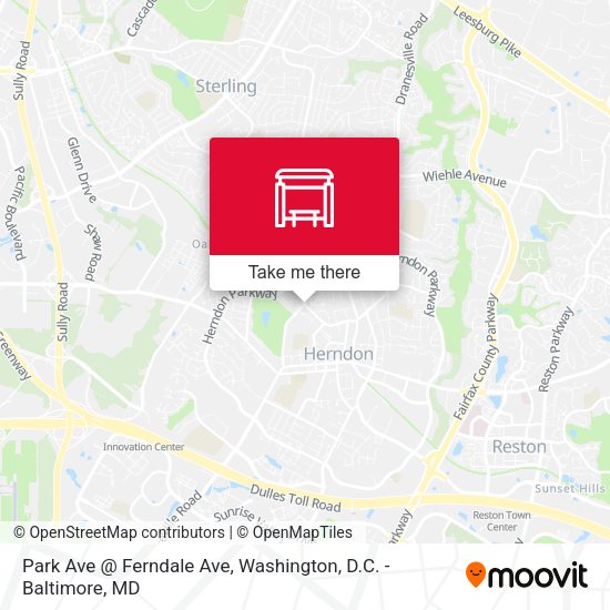 Mapa de Park Ave @ Ferndale Ave