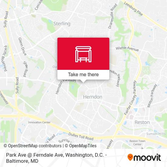 Mapa de Park Ave @ Ferndale Ave