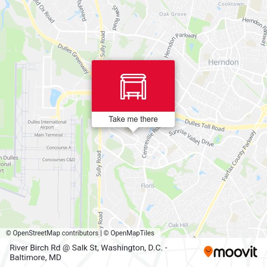 Mapa de River Birch Rd @ Salk St