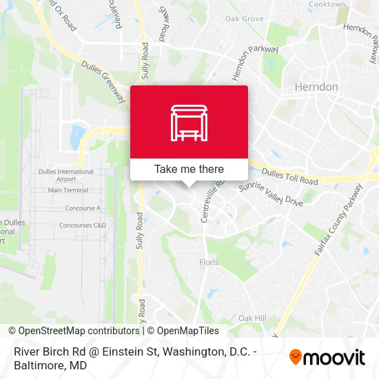 River Birch Rd @ Einstein St map