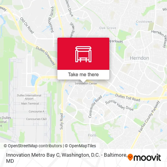 Innovation Metro Bay C map