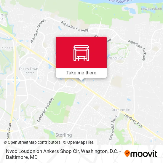 Nvcc Loudon on Ankers Shop Cir map