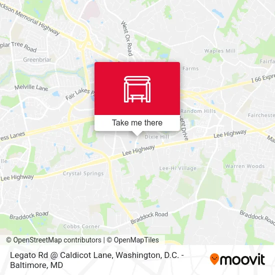 Legato Rd @ Caldicot Lane map