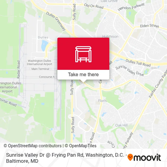 Sunrise Valley Dr @ Frying Pan Rd map