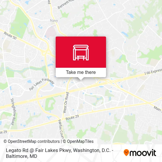 Legato Rd @ Fair Lakes Pkwy map