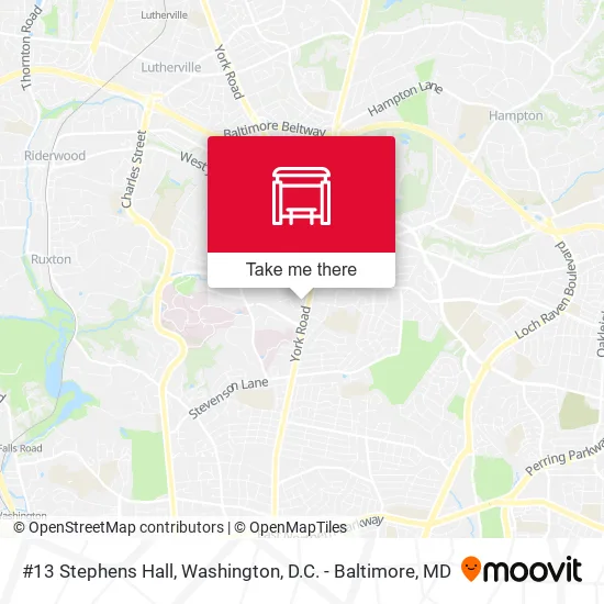 #13 Stephens Hall map