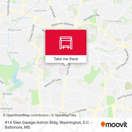 #14 Glen Garage/Admin Bldg map