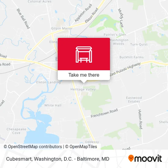 Cubesmart map