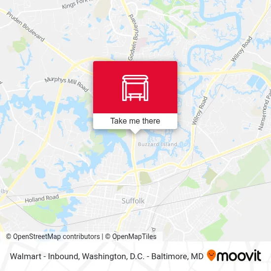Walmart - Inbound map