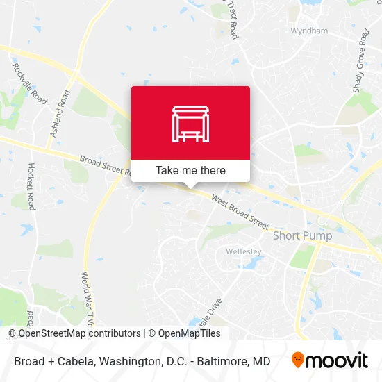 Broad + Cabela map