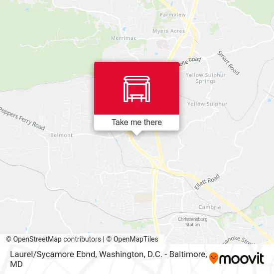 Laurel/Sycamore Ebnd map