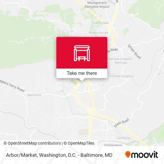 Arbor/Market map