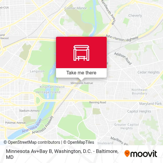 Minnesota Av+Bay B map