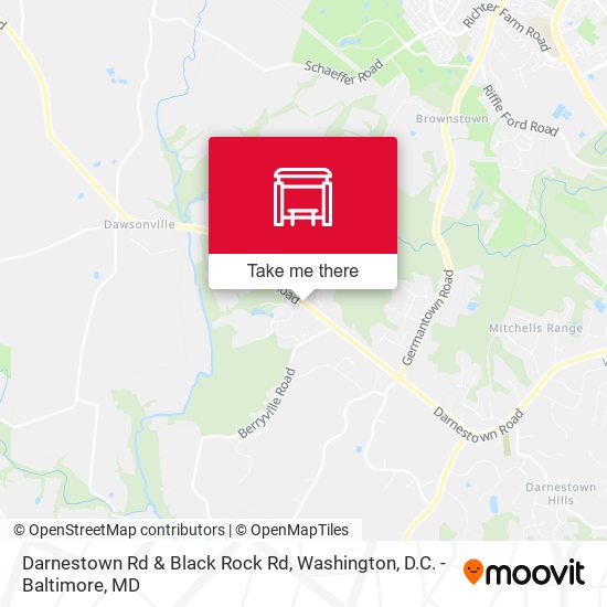 Mapa de Darnestown Rd & Black Rock Rd