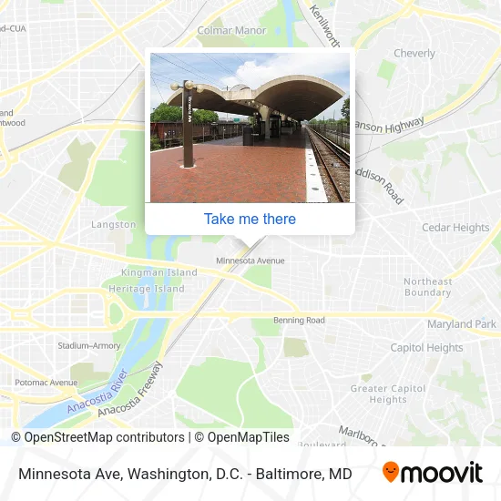 Minnesota Ave map