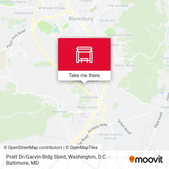 Pratt Dr/Garvin Bldg Sbnd map