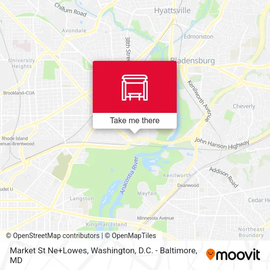 Market St Ne+Lowes map