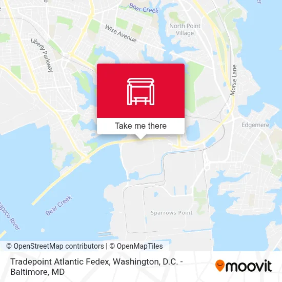 Tradepoint Atlantic Fedex map