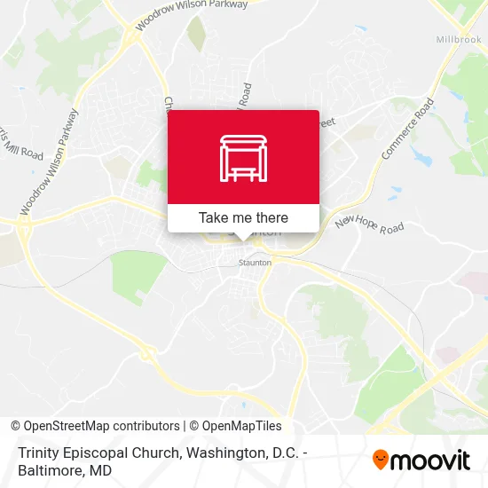 Trinity Episcopal Church map