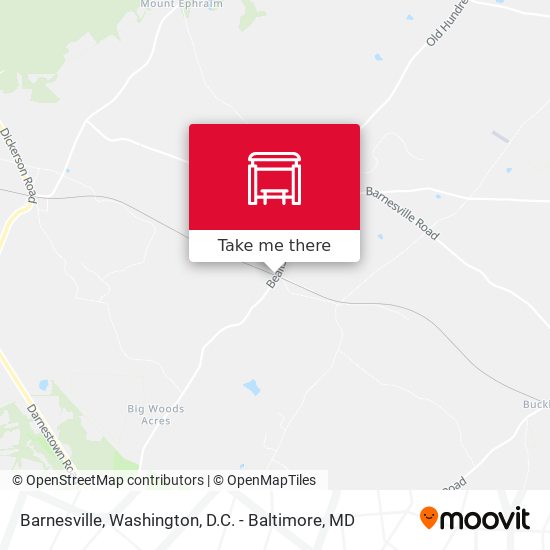 Mapa de Barnesville