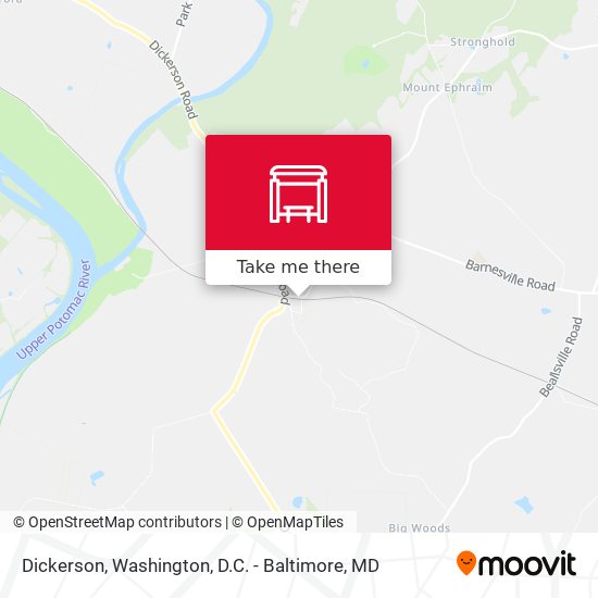 Dickerson map