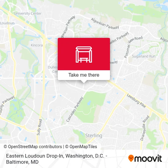 Eastern Loudoun Drop-In map