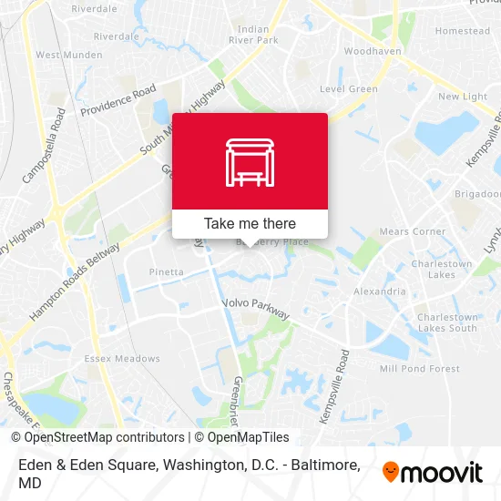 Eden & Eden Square map