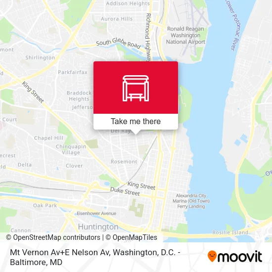 Mt Vernon Av+E Nelson Av map