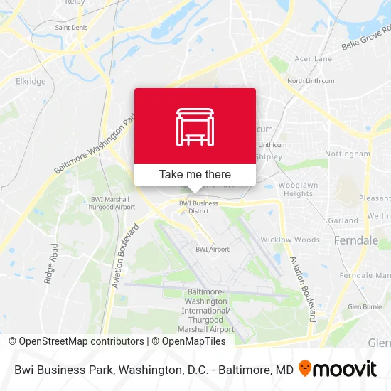 Bwi Business Park map